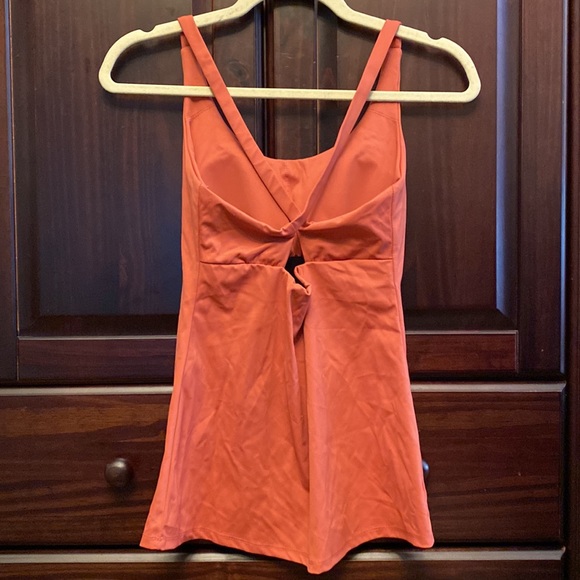 SAVVI Retired Small Peach Cross Back Padded Shelf Bra KUMA Tank Top - Picture 5 of 11